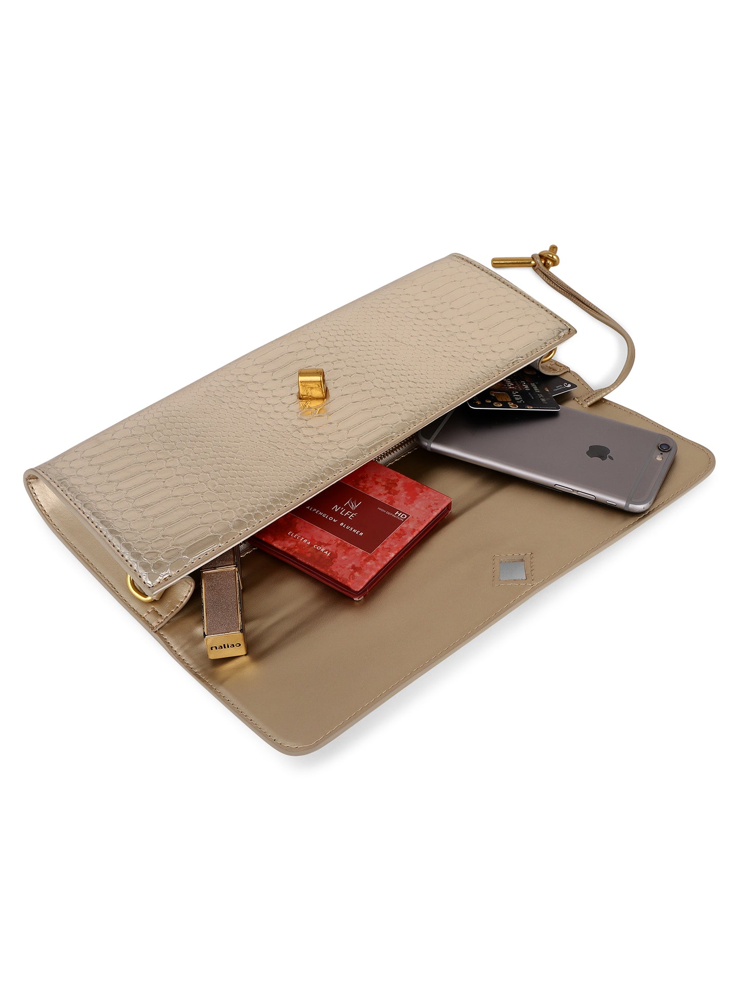 gold rizz bag