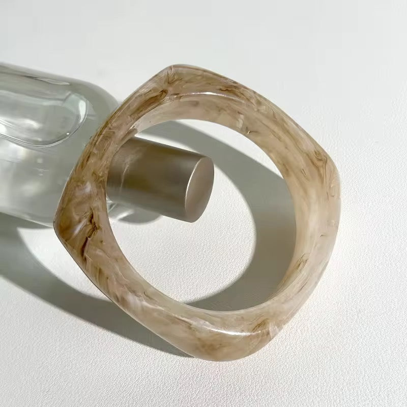 Neutral Resin bangles