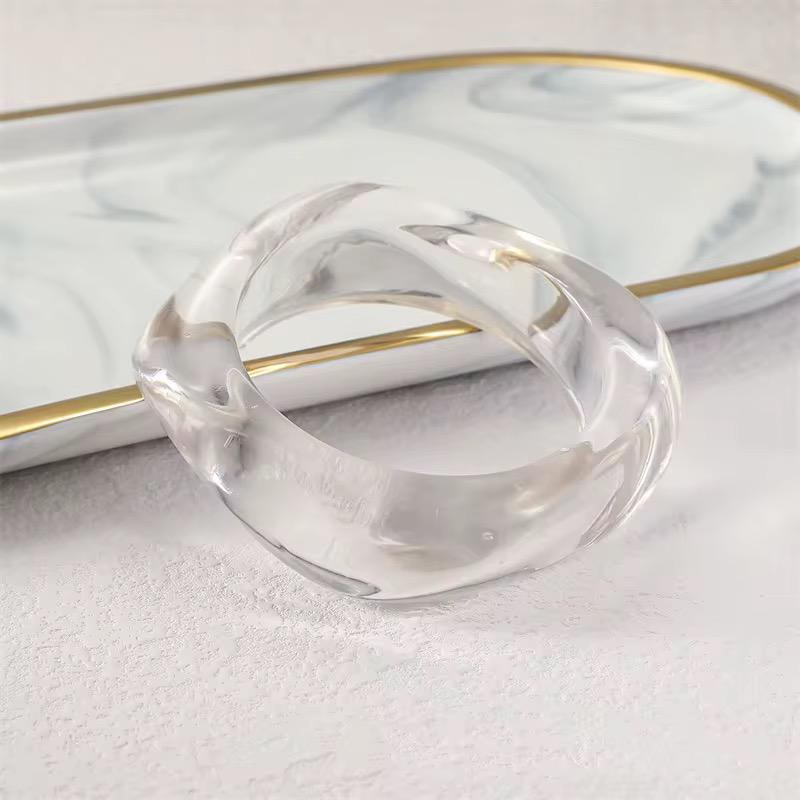 Vibrant Acrylic Resin Chunky Bangle Kada for Women & Girls
