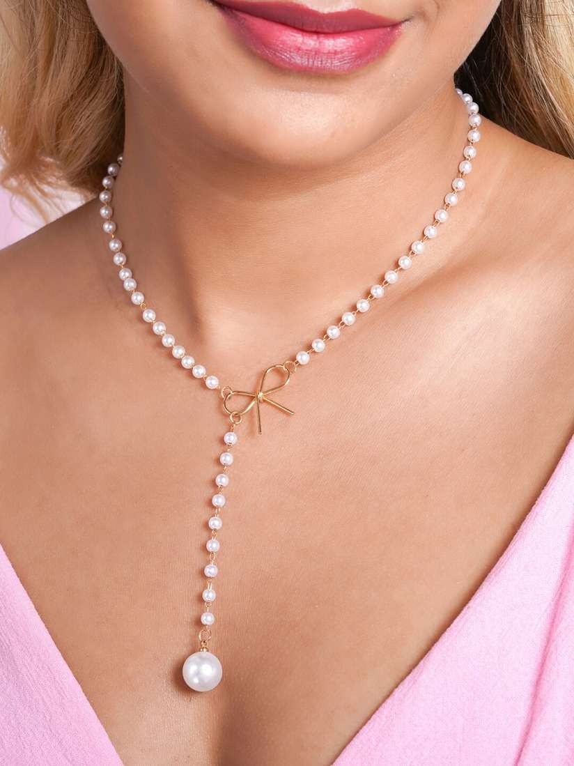 Minimal Bow Pendant Necklace ✨