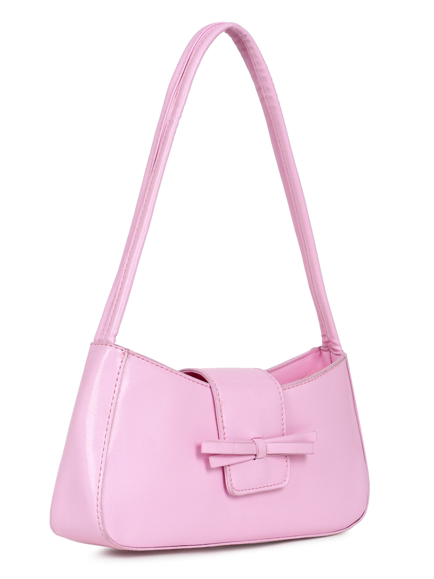 Pink bow bag
