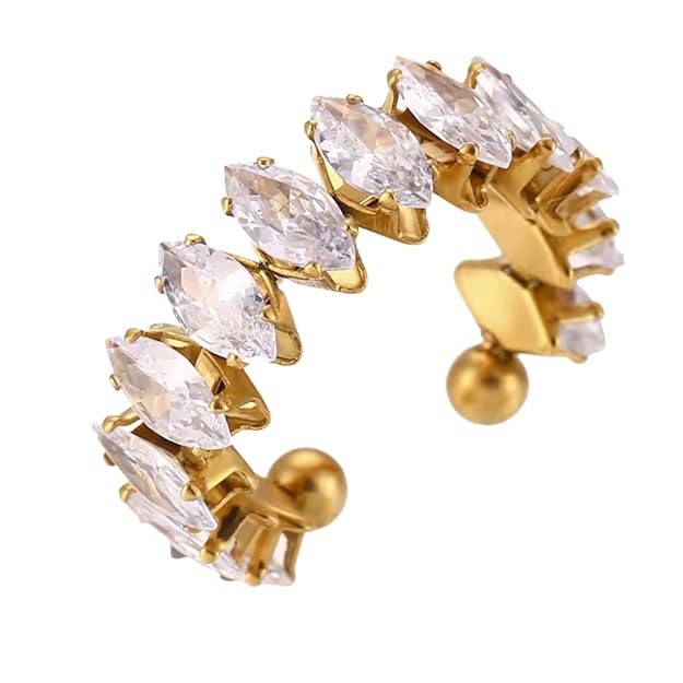 Luxury Marquise Crystal Adjustable Ring for Women