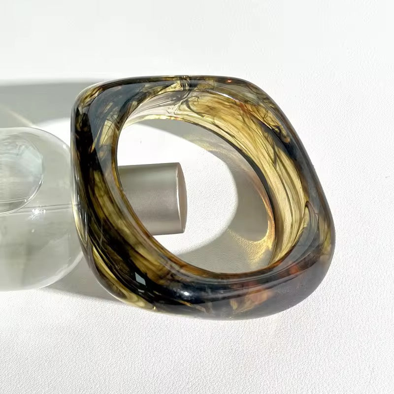 Neutral Resin bangles
