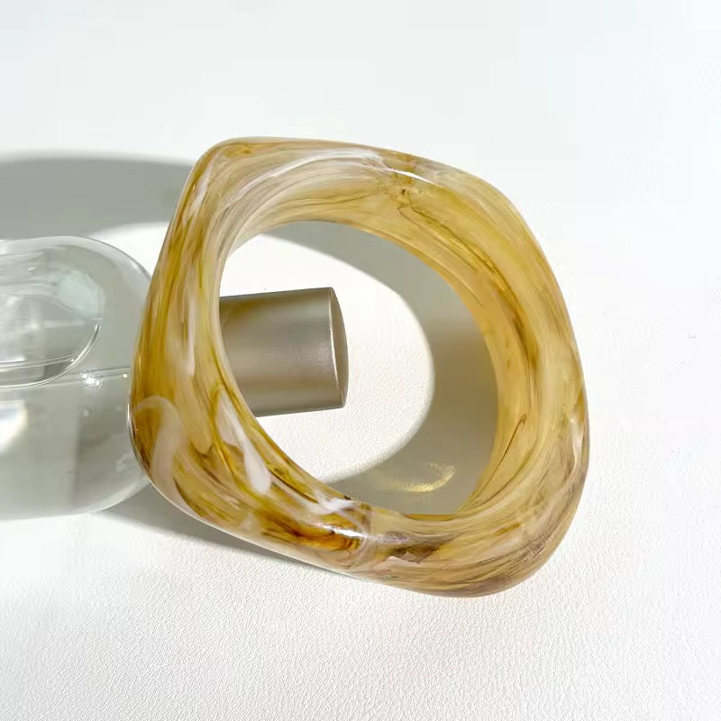 Neutral Resin bangles