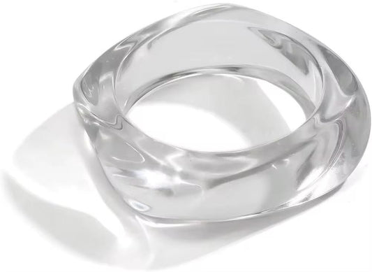 Vibrant Acrylic Resin Chunky Bangle Kada for Women & Girls